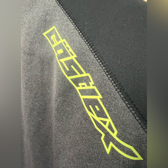 CastleX-Men's Mid-weight Fusion Performance Jacket in Black/Gray w/highlights-L - Picture 5 of 7